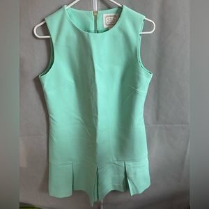 NWT Sail to Sable Turquoise Sleeveless Midi Dress